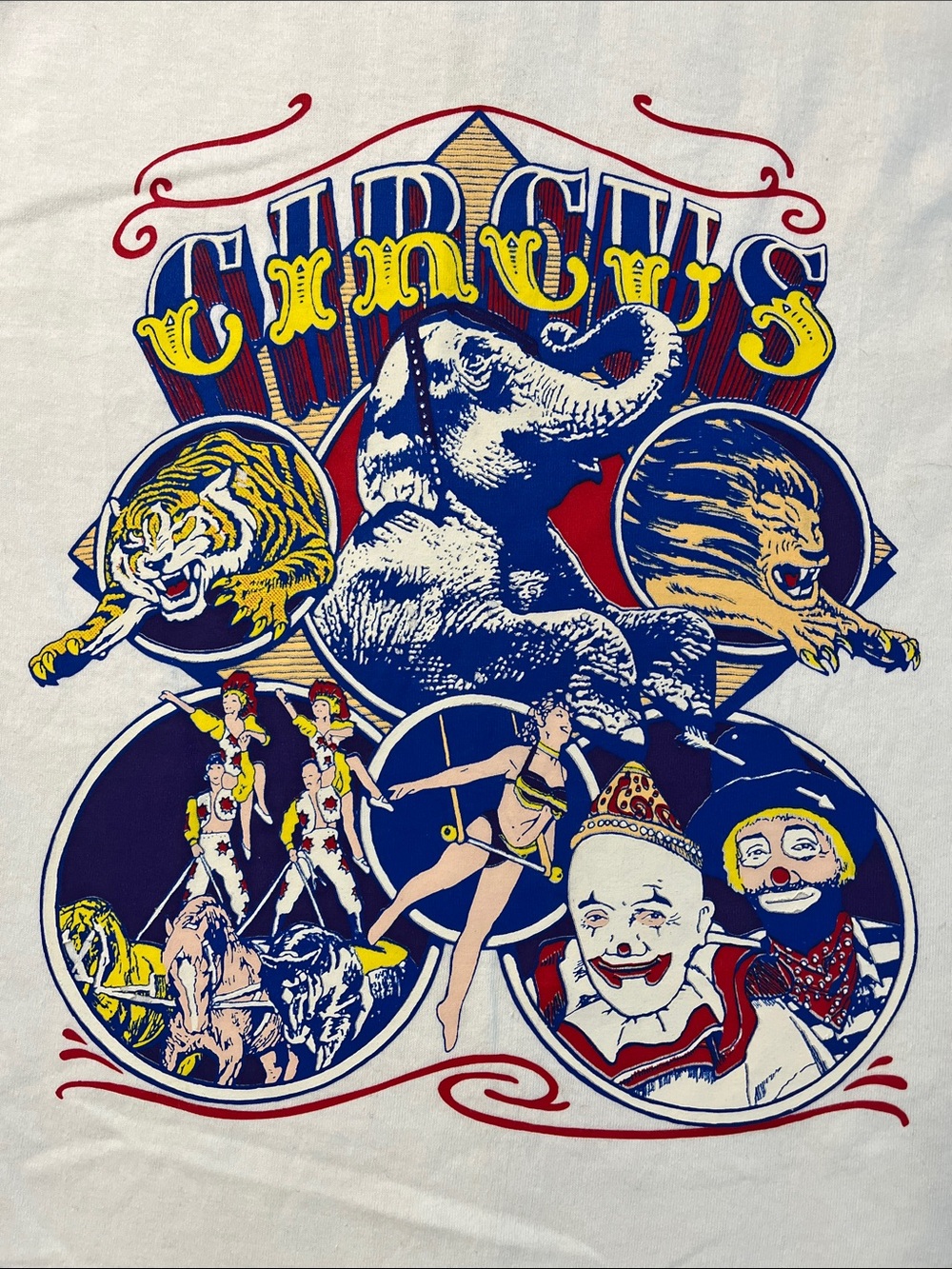 vintage 1990s Shrine Circus graphic t-shirt large NWOT